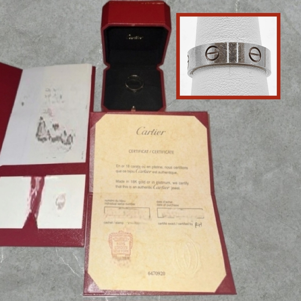 Cartier 'Love Ring size EU59  ✨💎All inclusions✨💎